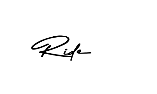 It looks lik you need a new signature style for name Ride . Design unique handwritten (Asem Kandis PERSONAL USE) signature with our free signature maker in just a few clicks. Ride  signature style 9 images and pictures png