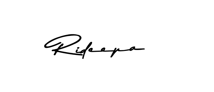 How to Draw Rideepa signature style? Asem Kandis PERSONAL USE is a latest design signature styles for name Rideepa. Rideepa signature style 9 images and pictures png