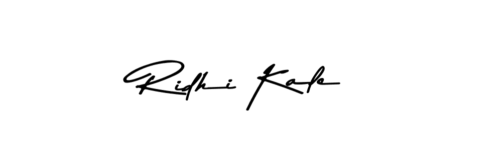 Make a beautiful signature design for name Ridhi Kale. Use this online signature maker to create a handwritten signature for free. Ridhi Kale signature style 9 images and pictures png