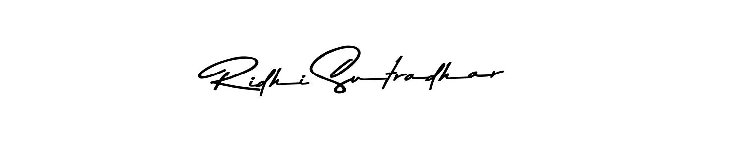 Make a beautiful signature design for name Ridhi Sutradhar. Use this online signature maker to create a handwritten signature for free. Ridhi Sutradhar signature style 9 images and pictures png