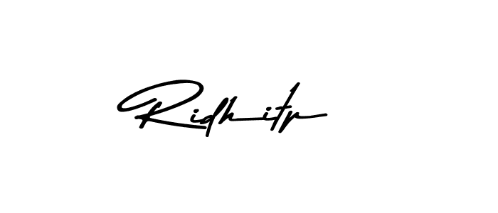 How to make Ridhitp signature? Asem Kandis PERSONAL USE is a professional autograph style. Create handwritten signature for Ridhitp name. Ridhitp signature style 9 images and pictures png