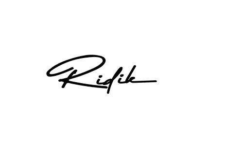 This is the best signature style for the Ridik name. Also you like these signature font (Asem Kandis PERSONAL USE). Mix name signature. Ridik signature style 9 images and pictures png