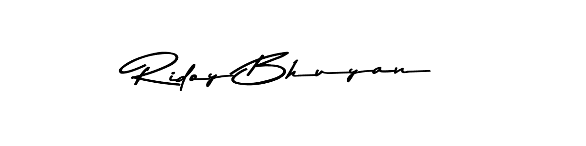 You can use this online signature creator to create a handwritten signature for the name Ridoy Bhuyan. This is the best online autograph maker. Ridoy Bhuyan signature style 9 images and pictures png