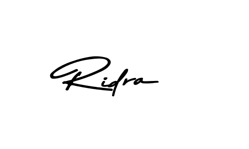 Create a beautiful signature design for name Ridra. With this signature (Asem Kandis PERSONAL USE) fonts, you can make a handwritten signature for free. Ridra signature style 9 images and pictures png