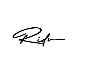 Make a beautiful signature design for name Ridu. Use this online signature maker to create a handwritten signature for free. Ridu signature style 9 images and pictures png
