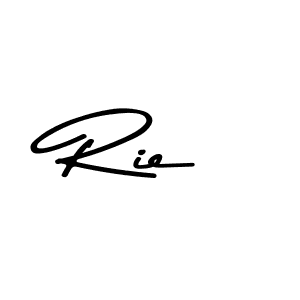 You should practise on your own different ways (Asem Kandis PERSONAL USE) to write your name (Rie) in signature. don't let someone else do it for you. Rie signature style 9 images and pictures png