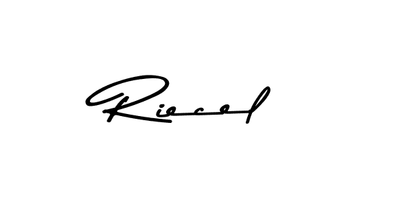 Make a beautiful signature design for name Riecel. Use this online signature maker to create a handwritten signature for free. Riecel signature style 9 images and pictures png