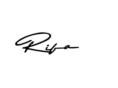 Rifa stylish signature style. Best Handwritten Sign (Asem Kandis PERSONAL USE) for my name. Handwritten Signature Collection Ideas for my name Rifa. Rifa signature style 9 images and pictures png