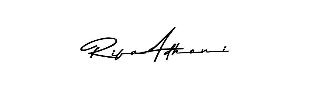 Also we have Rifa Adhoni name is the best signature style. Create professional handwritten signature collection using Asem Kandis PERSONAL USE autograph style. Rifa Adhoni signature style 9 images and pictures png