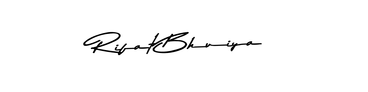 Asem Kandis PERSONAL USE is a professional signature style that is perfect for those who want to add a touch of class to their signature. It is also a great choice for those who want to make their signature more unique. Get Rifat Bhuiya name to fancy signature for free. Rifat Bhuiya signature style 9 images and pictures png