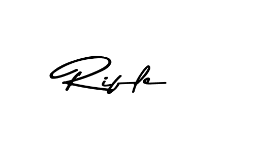You should practise on your own different ways (Asem Kandis PERSONAL USE) to write your name (Rifle) in signature. don't let someone else do it for you. Rifle signature style 9 images and pictures png