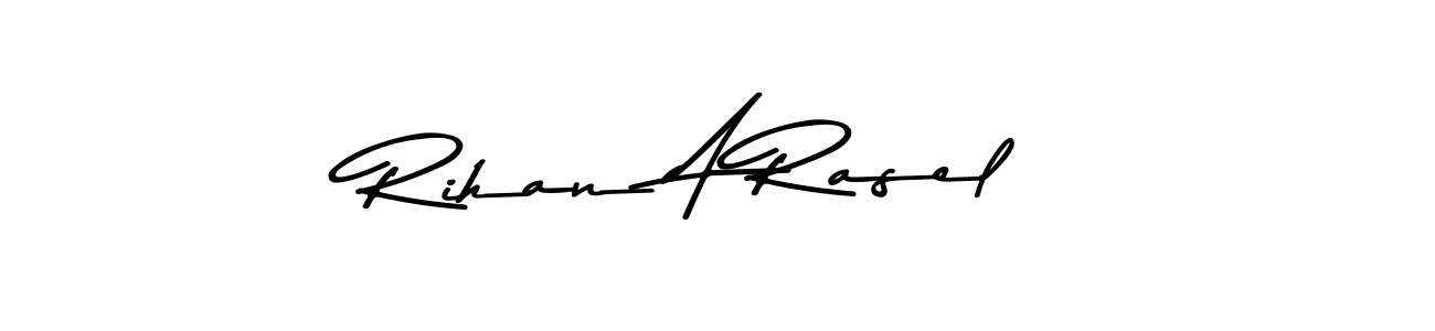 Similarly Asem Kandis PERSONAL USE is the best handwritten signature design. Signature creator online .You can use it as an online autograph creator for name Rihan A Rasel. Rihan A Rasel signature style 9 images and pictures png