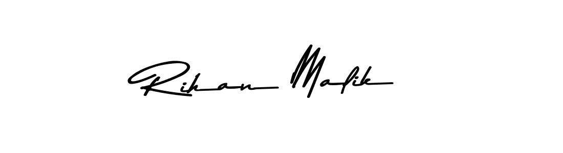 Rihan Malik stylish signature style. Best Handwritten Sign (Asem Kandis PERSONAL USE) for my name. Handwritten Signature Collection Ideas for my name Rihan Malik. Rihan Malik signature style 9 images and pictures png