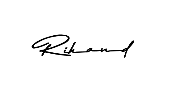 Here are the top 10 professional signature styles for the name Rihand. These are the best autograph styles you can use for your name. Rihand signature style 9 images and pictures png