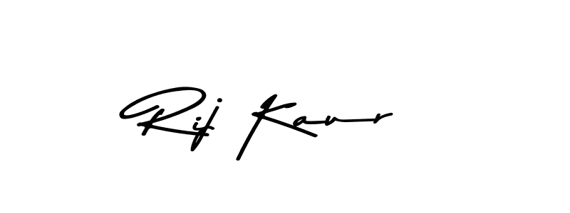 Also You can easily find your signature by using the search form. We will create Rij Kaur name handwritten signature images for you free of cost using Asem Kandis PERSONAL USE sign style. Rij Kaur signature style 9 images and pictures png