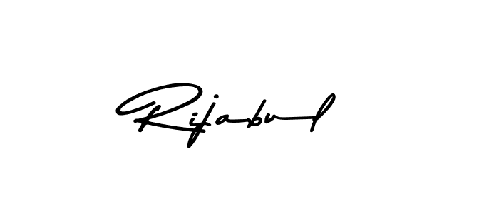 How to make Rijabul signature? Asem Kandis PERSONAL USE is a professional autograph style. Create handwritten signature for Rijabul name. Rijabul signature style 9 images and pictures png