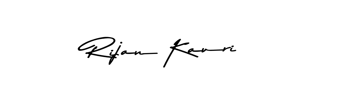 Also You can easily find your signature by using the search form. We will create Rijan Kauri name handwritten signature images for you free of cost using Asem Kandis PERSONAL USE sign style. Rijan Kauri signature style 9 images and pictures png