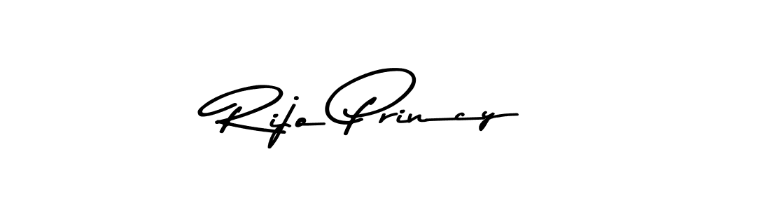 Asem Kandis PERSONAL USE is a professional signature style that is perfect for those who want to add a touch of class to their signature. It is also a great choice for those who want to make their signature more unique. Get Rijo Princy name to fancy signature for free. Rijo Princy signature style 9 images and pictures png