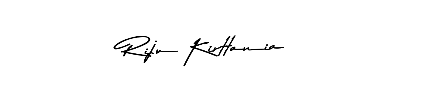 Create a beautiful signature design for name Riju Kirttania. With this signature (Asem Kandis PERSONAL USE) fonts, you can make a handwritten signature for free. Riju Kirttania signature style 9 images and pictures png