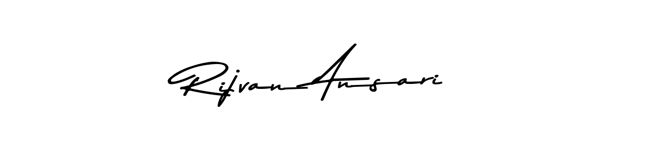 Here are the top 10 professional signature styles for the name Rijvan Ansari. These are the best autograph styles you can use for your name. Rijvan Ansari signature style 9 images and pictures png
