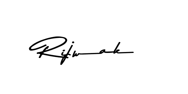 Use a signature maker to create a handwritten signature online. With this signature software, you can design (Asem Kandis PERSONAL USE) your own signature for name Rijwak. Rijwak signature style 9 images and pictures png