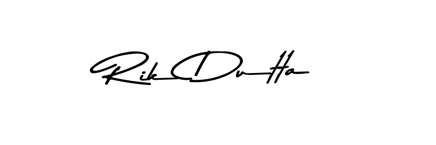 How to make Rik Dutta signature? Asem Kandis PERSONAL USE is a professional autograph style. Create handwritten signature for Rik Dutta name. Rik Dutta signature style 9 images and pictures png