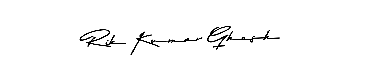 Make a beautiful signature design for name Rik Kumar Ghosh. Use this online signature maker to create a handwritten signature for free. Rik Kumar Ghosh signature style 9 images and pictures png