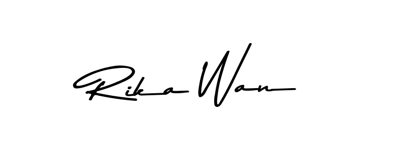 This is the best signature style for the Rika Wan name. Also you like these signature font (Asem Kandis PERSONAL USE). Mix name signature. Rika Wan signature style 9 images and pictures png