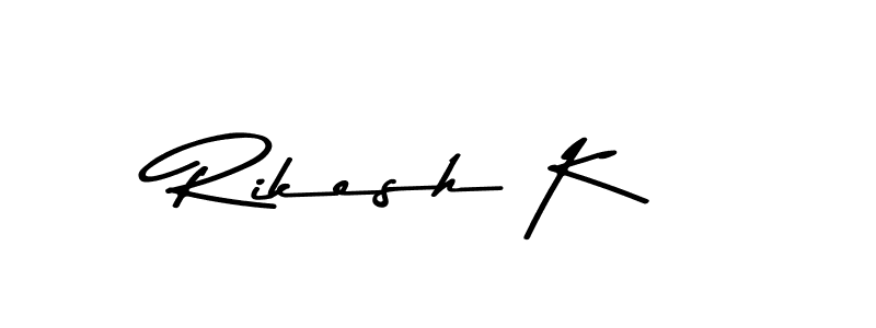 Similarly Asem Kandis PERSONAL USE is the best handwritten signature design. Signature creator online .You can use it as an online autograph creator for name Rikesh K. Rikesh K signature style 9 images and pictures png