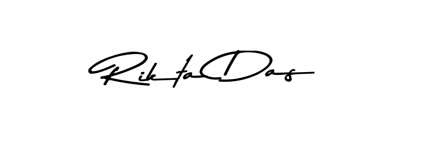 Use a signature maker to create a handwritten signature online. With this signature software, you can design (Asem Kandis PERSONAL USE) your own signature for name Rikta Das. Rikta Das signature style 9 images and pictures png
