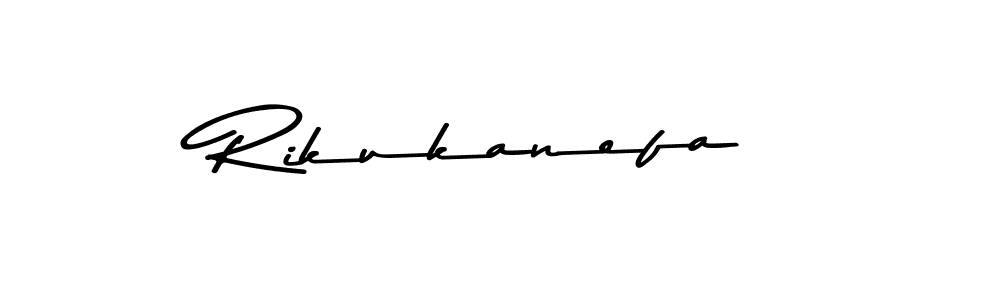 Create a beautiful signature design for name Rikukanefa. With this signature (Asem Kandis PERSONAL USE) fonts, you can make a handwritten signature for free. Rikukanefa signature style 9 images and pictures png