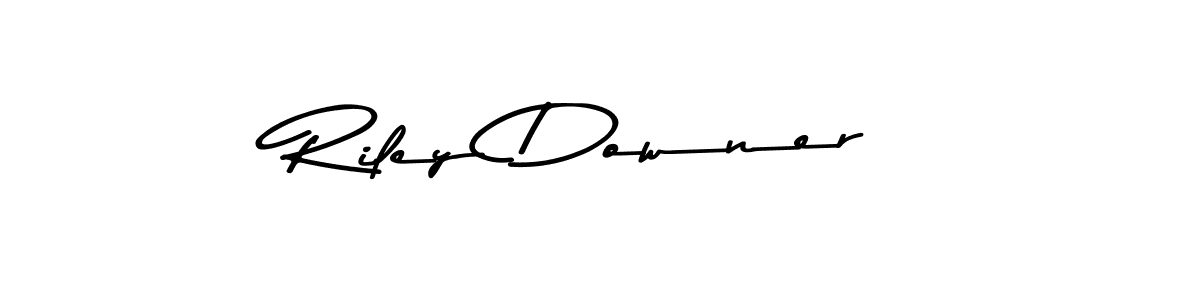 Design your own signature with our free online signature maker. With this signature software, you can create a handwritten (Asem Kandis PERSONAL USE) signature for name Riley Downer. Riley Downer signature style 9 images and pictures png