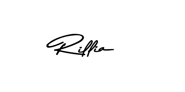 You should practise on your own different ways (Asem Kandis PERSONAL USE) to write your name (Rillia) in signature. don't let someone else do it for you. Rillia signature style 9 images and pictures png
