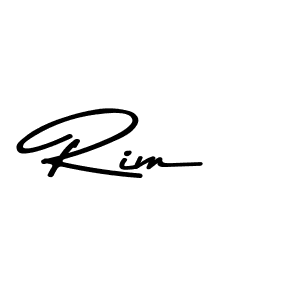Make a beautiful signature design for name Rim. With this signature (Asem Kandis PERSONAL USE) style, you can create a handwritten signature for free. Rim signature style 9 images and pictures png