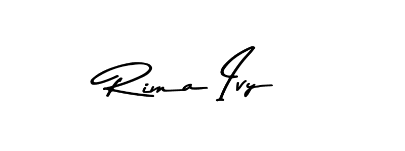Make a beautiful signature design for name Rima Ivy. Use this online signature maker to create a handwritten signature for free. Rima Ivy signature style 9 images and pictures png