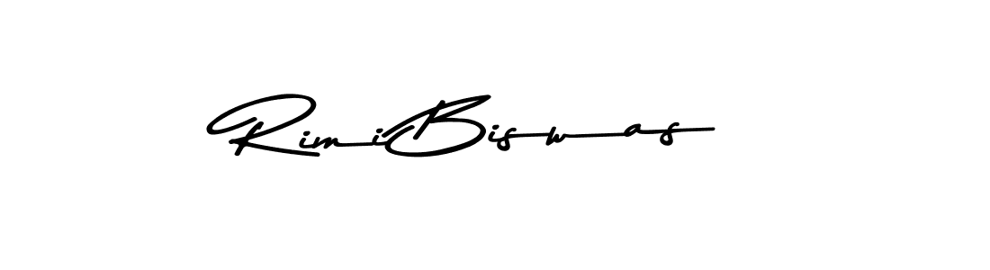 The best way (Asem Kandis PERSONAL USE) to make a short signature is to pick only two or three words in your name. The name Rimi Biswas include a total of six letters. For converting this name. Rimi Biswas signature style 9 images and pictures png