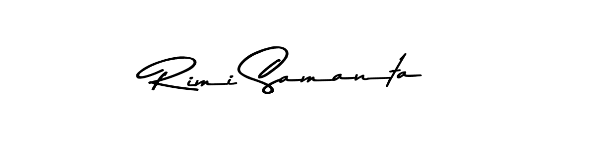 It looks lik you need a new signature style for name Rimi Samanta. Design unique handwritten (Asem Kandis PERSONAL USE) signature with our free signature maker in just a few clicks. Rimi Samanta signature style 9 images and pictures png