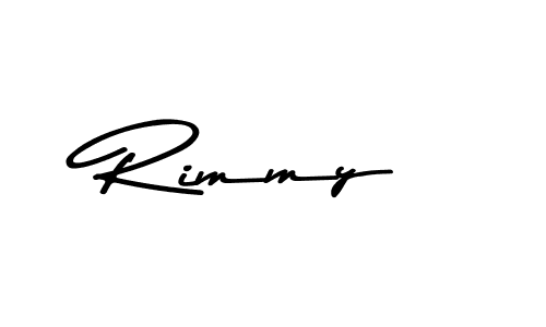 Use a signature maker to create a handwritten signature online. With this signature software, you can design (Asem Kandis PERSONAL USE) your own signature for name Rimmy. Rimmy signature style 9 images and pictures png