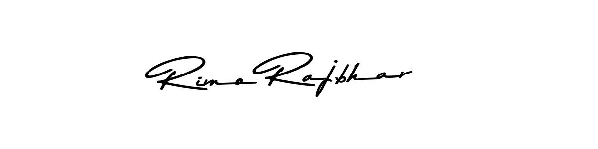 This is the best signature style for the Rimo Rajbhar name. Also you like these signature font (Asem Kandis PERSONAL USE). Mix name signature. Rimo Rajbhar signature style 9 images and pictures png