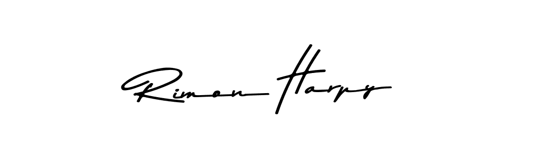 Check out images of Autograph of Rimon Harpy name. Actor Rimon Harpy Signature Style. Asem Kandis PERSONAL USE is a professional sign style online. Rimon Harpy signature style 9 images and pictures png