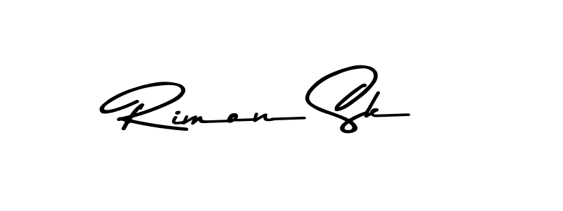 if you are searching for the best signature style for your name Rimon Sk. so please give up your signature search. here we have designed multiple signature styles  using Asem Kandis PERSONAL USE. Rimon Sk signature style 9 images and pictures png