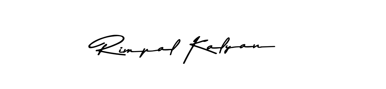 Make a beautiful signature design for name Rimpal Kalyan. With this signature (Asem Kandis PERSONAL USE) style, you can create a handwritten signature for free. Rimpal Kalyan signature style 9 images and pictures png