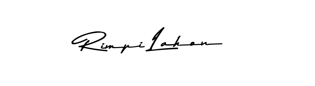 Also You can easily find your signature by using the search form. We will create Rimpi Lahon name handwritten signature images for you free of cost using Asem Kandis PERSONAL USE sign style. Rimpi Lahon signature style 9 images and pictures png