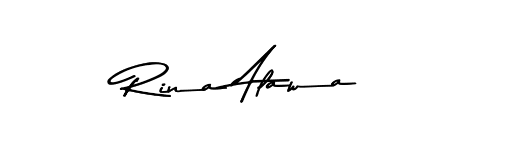 Make a beautiful signature design for name Rina Alawa. Use this online signature maker to create a handwritten signature for free. Rina Alawa signature style 9 images and pictures png