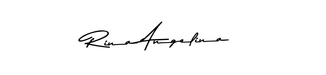 Make a beautiful signature design for name Rina Angelina. Use this online signature maker to create a handwritten signature for free. Rina Angelina signature style 9 images and pictures png