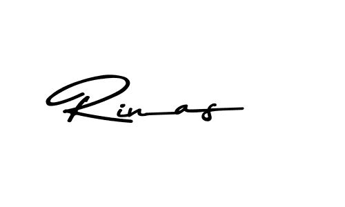 This is the best signature style for the Rinas name. Also you like these signature font (Asem Kandis PERSONAL USE). Mix name signature. Rinas signature style 9 images and pictures png
