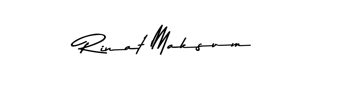 How to make Rinat Maksum signature? Asem Kandis PERSONAL USE is a professional autograph style. Create handwritten signature for Rinat Maksum name. Rinat Maksum signature style 9 images and pictures png