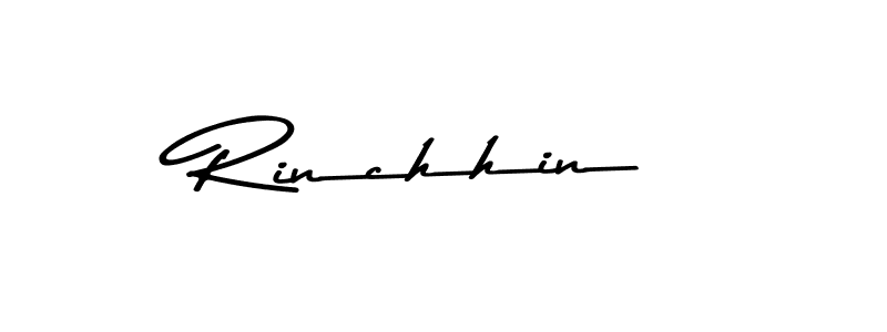 Make a beautiful signature design for name Rinchhin. Use this online signature maker to create a handwritten signature for free. Rinchhin signature style 9 images and pictures png