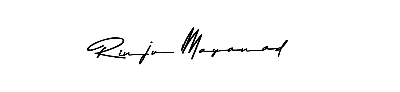 Once you've used our free online signature maker to create your best signature Asem Kandis PERSONAL USE style, it's time to enjoy all of the benefits that Rinju Mayanad name signing documents. Rinju Mayanad signature style 9 images and pictures png