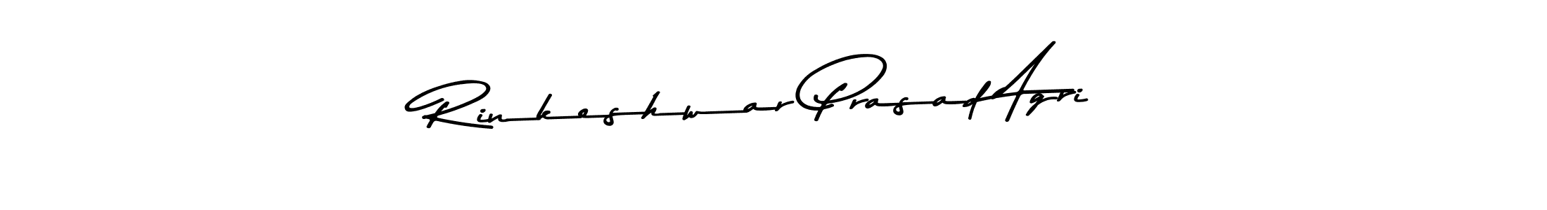 Make a beautiful signature design for name Rinkeshwar Prasad Agri. Use this online signature maker to create a handwritten signature for free. Rinkeshwar Prasad Agri signature style 9 images and pictures png
